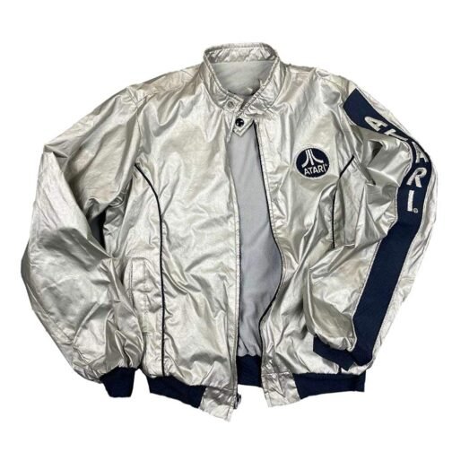 Atari Metallic Silver Jacket