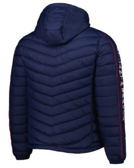 Splitter Soft Down Touch Atlanta Braves Navy Blue Puffer Jacket
