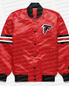 Atlanta Falcons Button Down Red Jacket