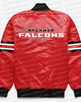 Atlanta Falcons Button Down Red Jacket