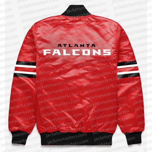 Atlanta Falcons Button Down Red Jacket - Image 2