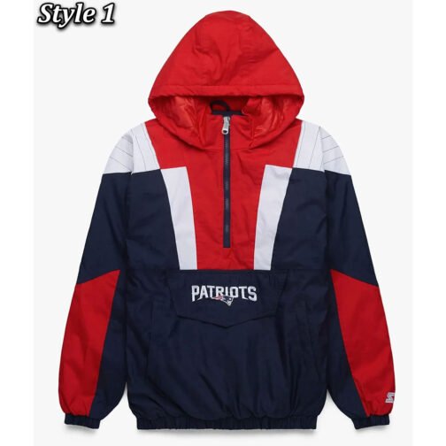 New England Patriots Pullover Jacket