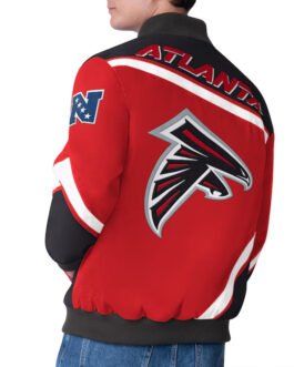 Atlanta Falcons Maximum Racing Red Jacket