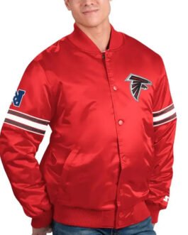 Pick and Roll Atlanta Falcons Satin Jacket