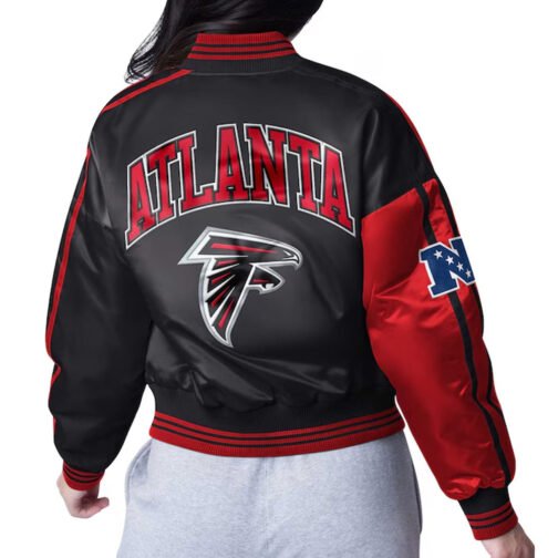 Atlanta Falcons Zone Blitz Red/Black Jacket - Image 2