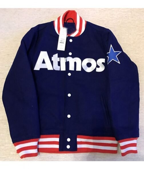Atmos Cowboys Letterman Jacket - Image 2