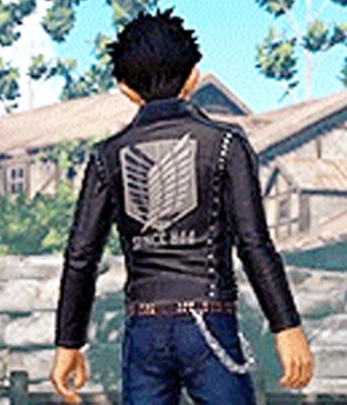 Levi Ackerman Attack on Titan Black Leather Biker Jacket - Image 6