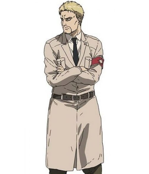 Zeke Yeager Attack on Titan Season 4 Military Coat - Image 2