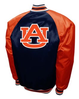 Auburn Tigers The Game Navy Satin Jacket