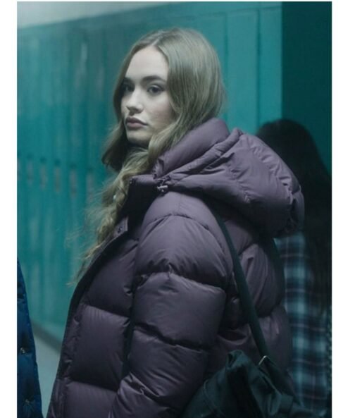 Johnny Sequoyah Dexter New Blood Puffer Purple Jacket - Image 5
