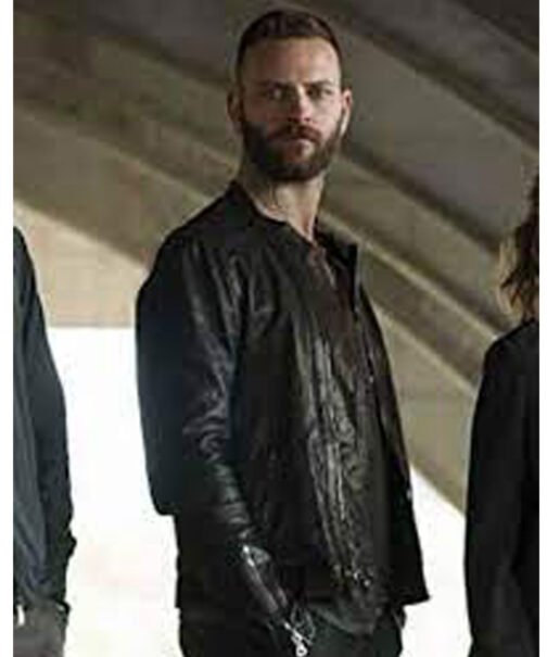 Suburra Blood on Rome Alessandro Borghi Leather Jacket - Image 5