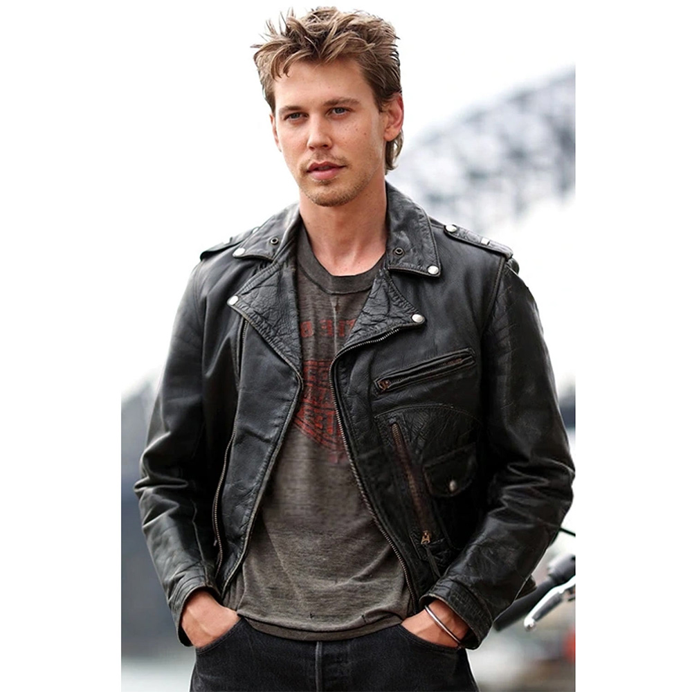 The Bikeriders Benny Leather Jacket - Image 2