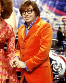 Austin Powers International Man of Mystery Mike Myers Orange Blazer
