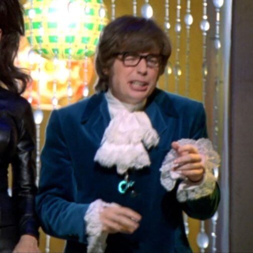 Austin Powers International Man of Mystery Mike Myers Blue Blazer - Image 9