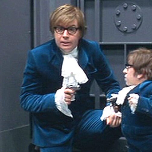 Austin Powers International Man of Mystery Mike Myers Blue Blazer - Image 7