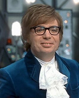 Austin Powers International Man of Mystery Mike Myers Blue Blazer
