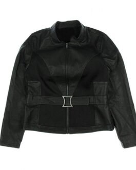 Black Widow Avengers Endgame Leather Jacket