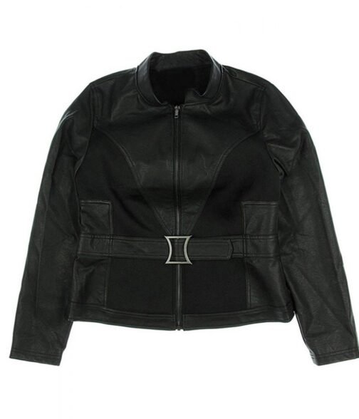 Black Widow Avengers Endgame Leather Jacket