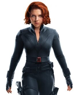 Black Widow Avengers Endgame Leather Jacket