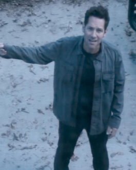 Avengers Endgame Paul Rudd Grey Jacket