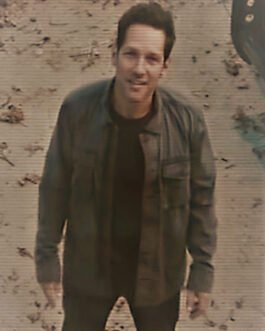 Avengers Endgame Paul Rudd Grey Jacket