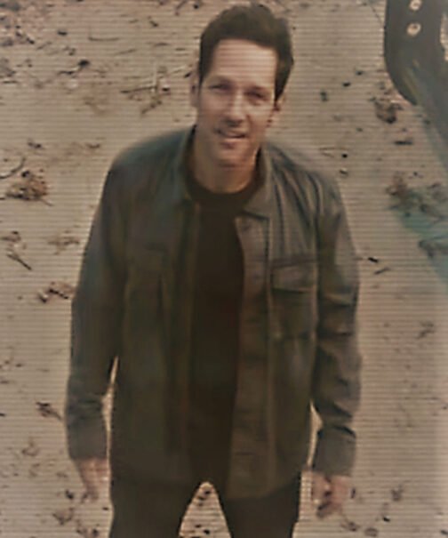 Avengers Endgame Paul Rudd Grey Jacket