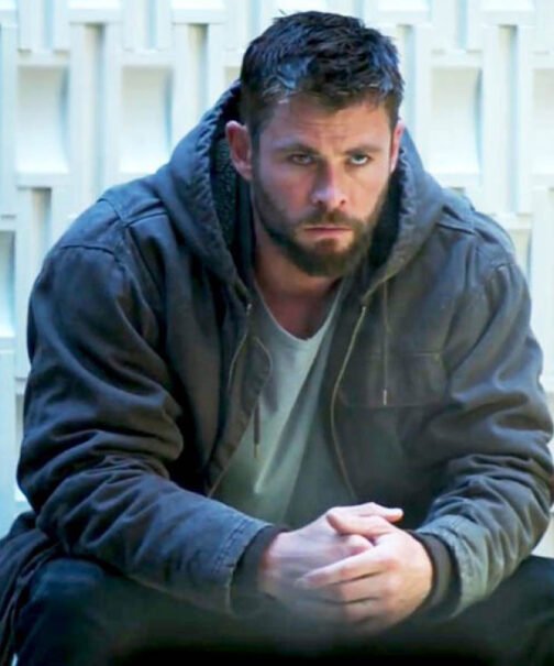 Avengers Endgame Chris Hemsworth Shearling Hoodie