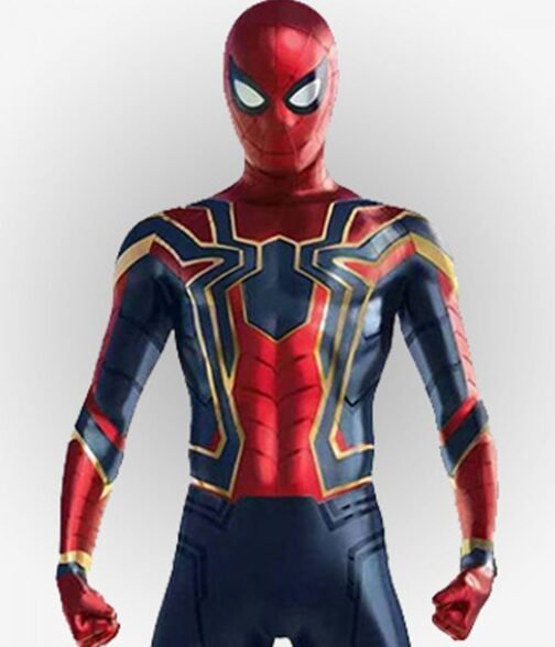 Spiderman Avengers Infinity War Leather Jacket - Image 2