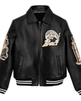 Avirex Speed Tiger Leather Jacket