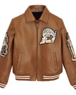 Avirex Speed Tiger Leather Jacket