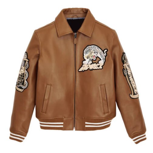 Avirex Speed Tiger Leather Jacket