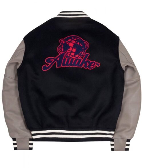 NY Awake Chenille Letterman Jacket - Image 4