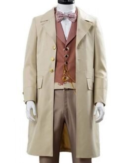 Good Omens Michael Sheen Cotton Coat
