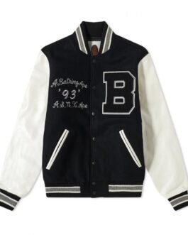 Letterman B A Bathing Ape Jacket
