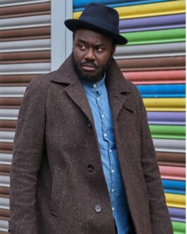 Babou Ceesay Wolfe Wool Coat