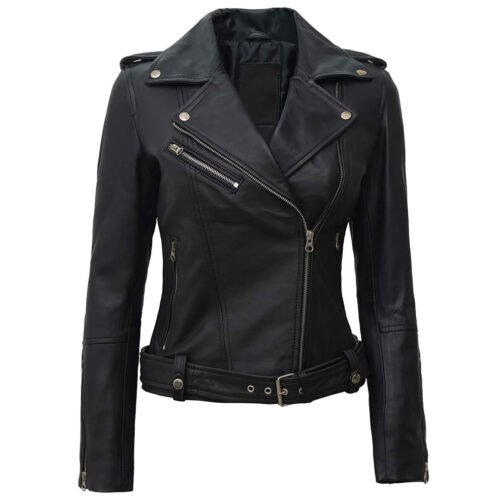 Baby Fever Josephine Park Black Leather Jacket