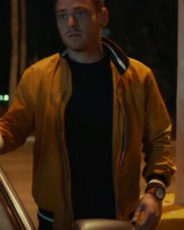 Michael Drayer Baby Money Cotton Yellow Jacket