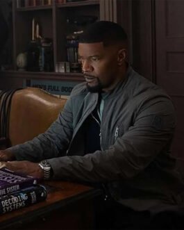 Jamie Foxx Back in Action Gray Jacket