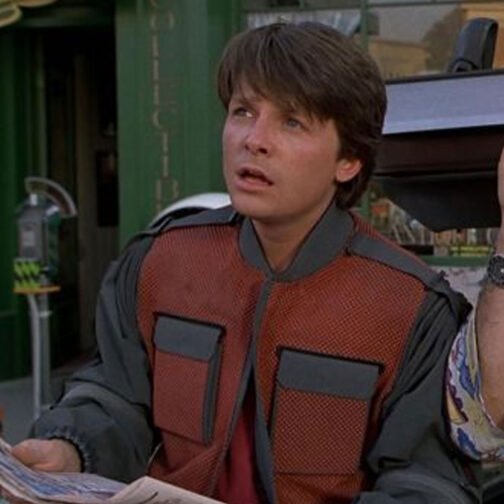 Marty Mcfly Back To The Future 2 Leather Jacket - Image 5