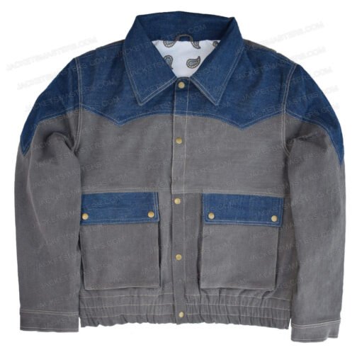 Marty Mcfly BTTF Denim Jacket - Image 4