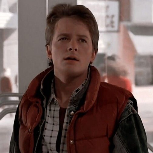 Marty Mcfly Back To The Future Puffer Vest - Image 10