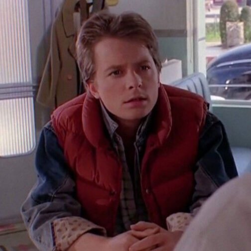 Marty Mcfly Back To The Future Puffer Vest - Image 11