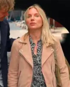 Bad Sisters Eva Birthistle Brown Suede Jacket