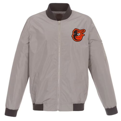 Baltimore Orioles Bomber Nylon Jacket - Image 2