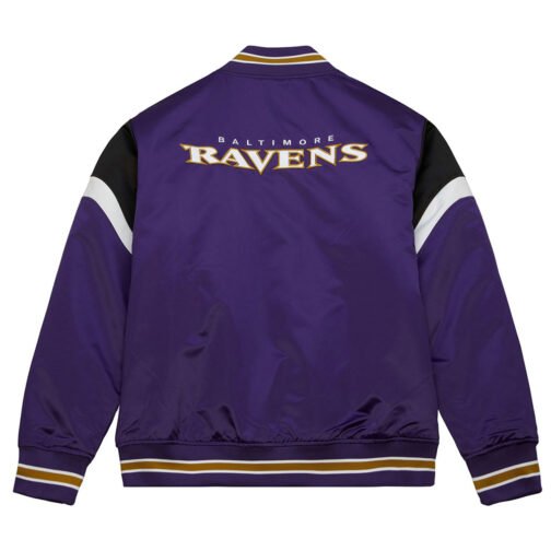 Baltimore Ravens Heavyweight Satin Jacket - Image 3