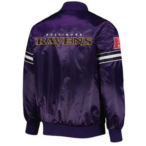 Baltimore Ravens Purple The Pick and Roll Jacket - Image 2
