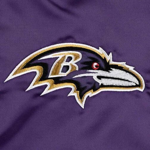 Baltimore Ravens Purple The Pick and Roll Jacket - Image 4