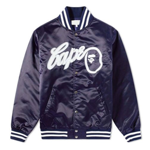 Bape Baseball Bomber Jacket - Image 5