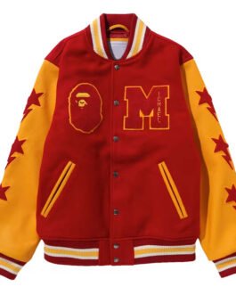 Bape Michael Jackson Varsity Jacket