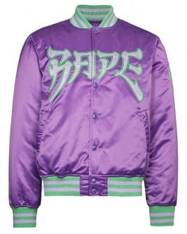 Bape X A Bathing Ape Satin Jacket